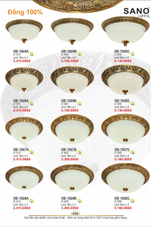 SANO LIGHTING 2025 Trang 040 SANO LIGHTING 2025 Trang 040