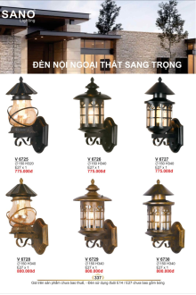 SANO LIGHTING 2025 Trang 341 SANO LIGHTING 2025 Trang 341
