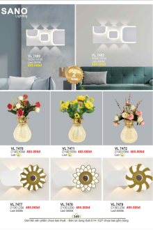 SANO LIGHTING 2025 Trang 353 SANO LIGHTING 2025 Trang 353