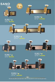 SANO LIGHTING 2025 Trang 369 SANO LIGHTING 2025 Trang 369