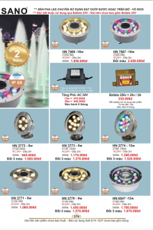 SANO LIGHTING 2025 Trang 383 SANO LIGHTING 2025 Trang 383