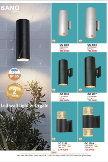 SANO LIGHTING 2025 Trang 385 SANO LIGHTING 2025 Trang 385