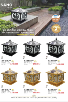 SANO LIGHTING 2025 Trang 401 SANO LIGHTING 2025 Trang 401