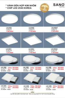 SANO LIGHTING 2025 Trang 418 SANO LIGHTING 2025 Trang 418