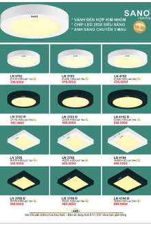 SANO LIGHTING 2026-2027 Trang 449