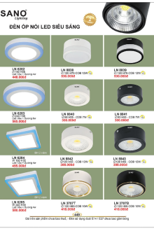 SANO LIGHTING 2026-2027 Trang 450