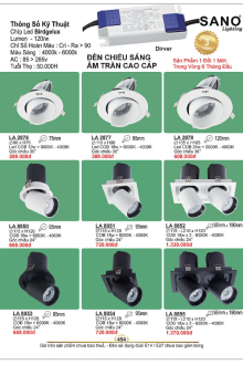 SANO LIGHTING 2026-2027 Trang 455
