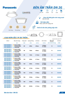 ĐÈN PANASONIC 01.2025 Trang 10 ĐÈN PANASONIC 01.2025 Trang 10