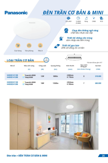 ĐÈN PANASONIC 01.2025 Trang 25 ĐÈN PANASONIC 01.2025 Trang 25