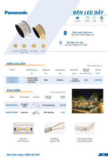 ĐÈN PANASONIC 01.2025 Trang 27 ĐÈN PANASONIC 01.2025 Trang 27