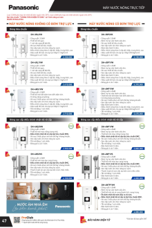PANASONIC 01.2025 Trang 47 PANASONIC 01.2025 Trang 47