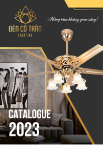 Đèn Trang Trí QUẠT ĐÈN CỔ TRẤN 2023