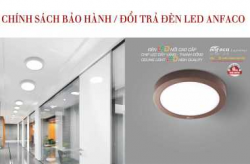 Công ty đèn Anfaco là công ty nào? Chính sách bảo hành, đổi trả đèn led Anfaco?