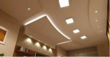 Tư vấn khi nào sử dụng đèn led âm trần và khi nào sử dụng đèn led ốp trần?