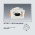 Đèn âm trần ANFACO AFC 390/1 MR16