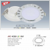 Đèn downlight led 1 chế độ AFC 402B 8W