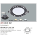 Đèn downlight led 3 chế độ AFC 404D 8W 3C