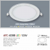 Đèn downlight led 1 chế độ AFC 409B 12W