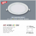 Đèn downlight led 1 chế độ AFC 409B 9W