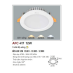 Đèn downlight led 3 chế độ AFC 417 12W 3C
