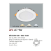 Đèn downlight led 1 chế độ AFC 417 9W 1C