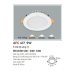 Đèn downlight led 3 chế độ AFC 417 9W 3C