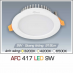 Đèn downlight led 1 chế độ AFC 417 9W 1C