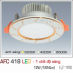 Đèn downlight led 1 chế độ Đèn Downlight Led Anfaco AFC 418 12W
