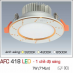 Đèn downlight led 1 chế độ Đèn Downlight Led Anfaco AFC 418 7W