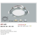 Đèn downlight led 3 chế độ AFC 423 7W 3C
