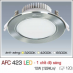 Đèn downlight led 1 chế độ AFC 423 12W 1C