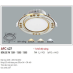 Đèn downlight led 3 chế độ AFC 427 7W 3C