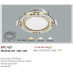 Đèn downlight led 3 chế độ AFC 427 9W 3CD