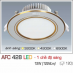 Đèn downlight led 1 chế độ AFC 428 12W 1C