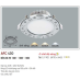 Đèn downlight led 3 chế độ AFC 430 7W 3C