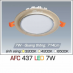 Đèn downlight led 1 chế độ AFC 437 7W 1C