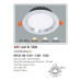 Đèn downlight led 3 chế độ AFC 441B 12W 3C