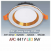 Đèn downlight led 1 chế độ AFC 441V 9W 1C