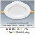 Đèn downlight led 3 chế độ AFC 442 12W 3C