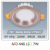 Đèn downlight led 1 chế độ AFC 446 7W 1C