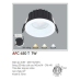 Đèn downlight led 1 chế độ AFC 450T 7W