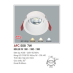 Đèn downlight led 1 chế độ AFC 508 7W