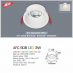 Đèn downlight led 1 chế độ AFC 508 3W