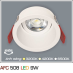 Đèn downlight led 1 chế độ AFC 508 9W