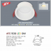 Đèn downlight led 1 chế độ AFC 509 9W