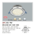 Đèn downlight led 1 chế độ AFC 512 9W