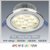 Đèn downlight led 1 chế độ AFC 512 12W