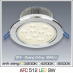 Đèn downlight led 1 chế độ AFC 512 9W