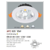 Đèn downlight led 3 chế độ AFC 523 12W 3C