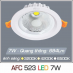 Đèn downlight led 1 chế độ AFC 523 7W 1C